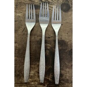 Vintage TWA Trans World Airline Cutlery Forks Silverware Flatware Aviation